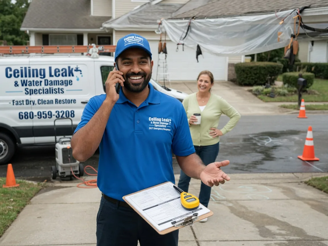 Ceiling Leak Cleanup Burnett, WI FAQs